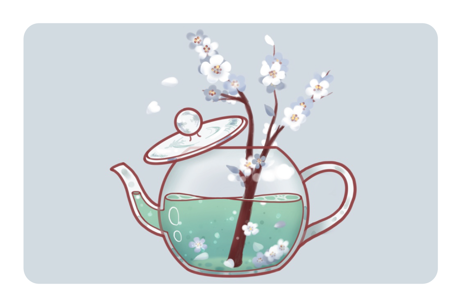 Blooming Teapot