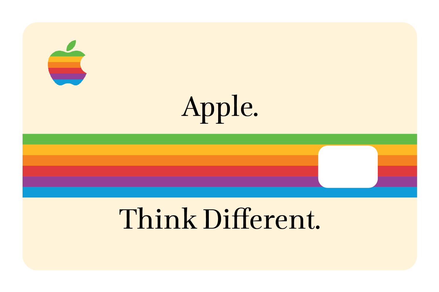 Think Different Rainbow: Beige – CUCU Covers