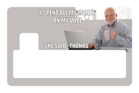 She said Thanks