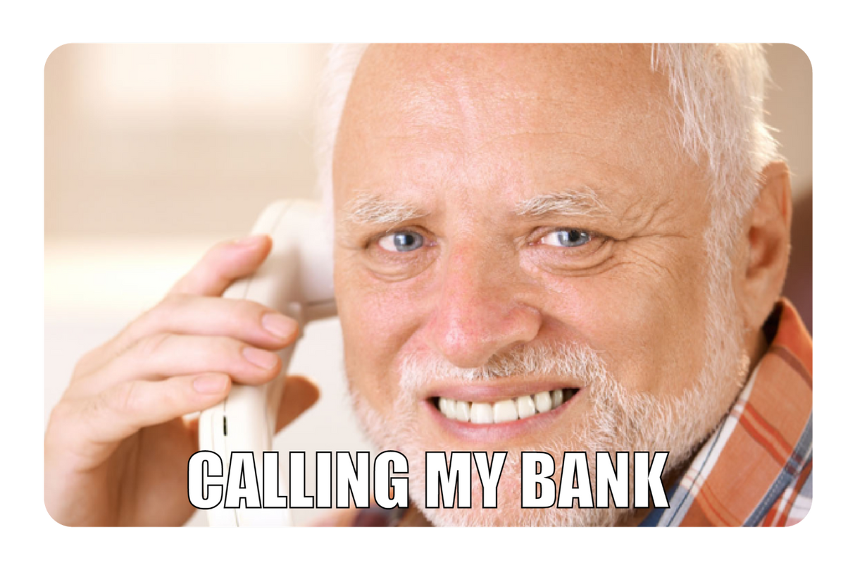 Calling My Bank