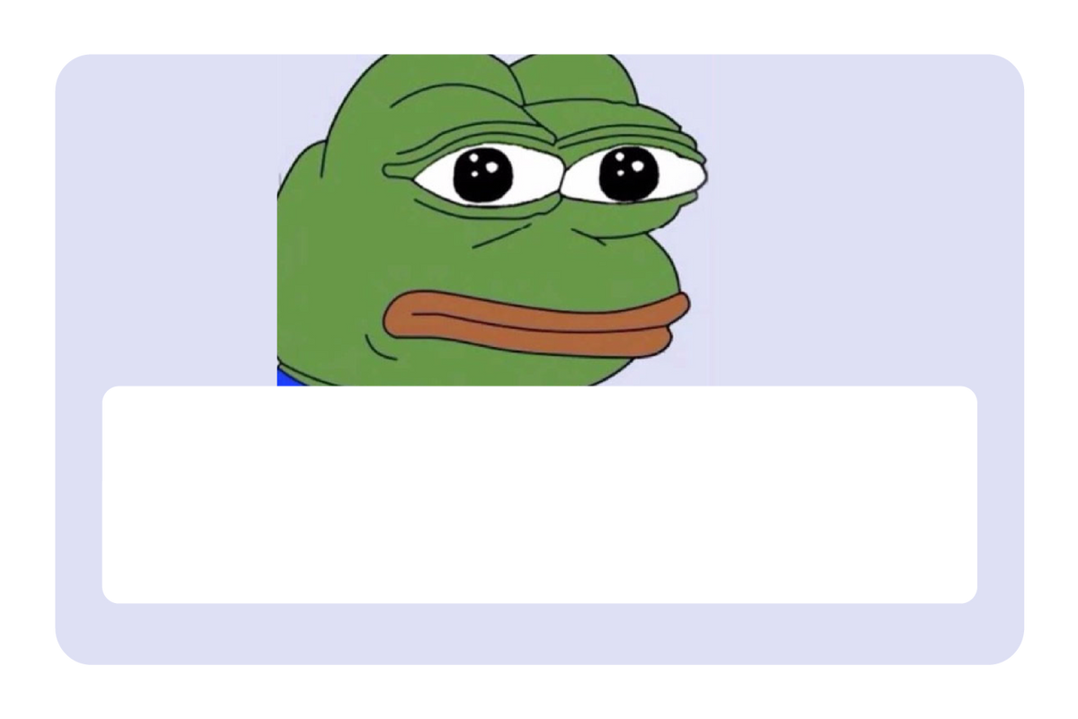 Sad Frog