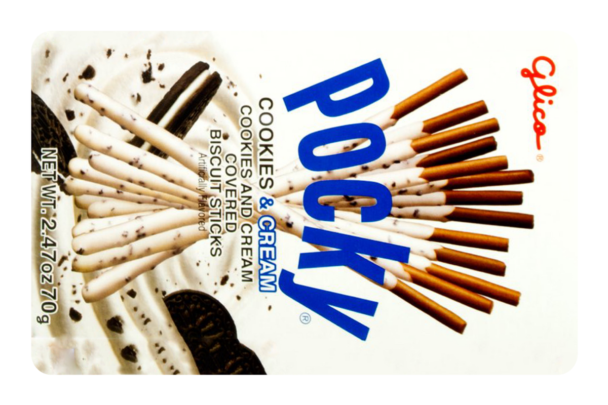 Pocky Cookies and Cream