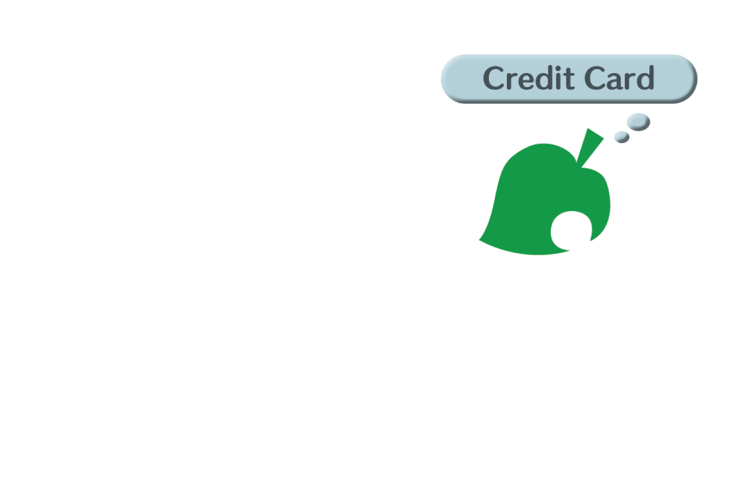 Credit Card Leaf