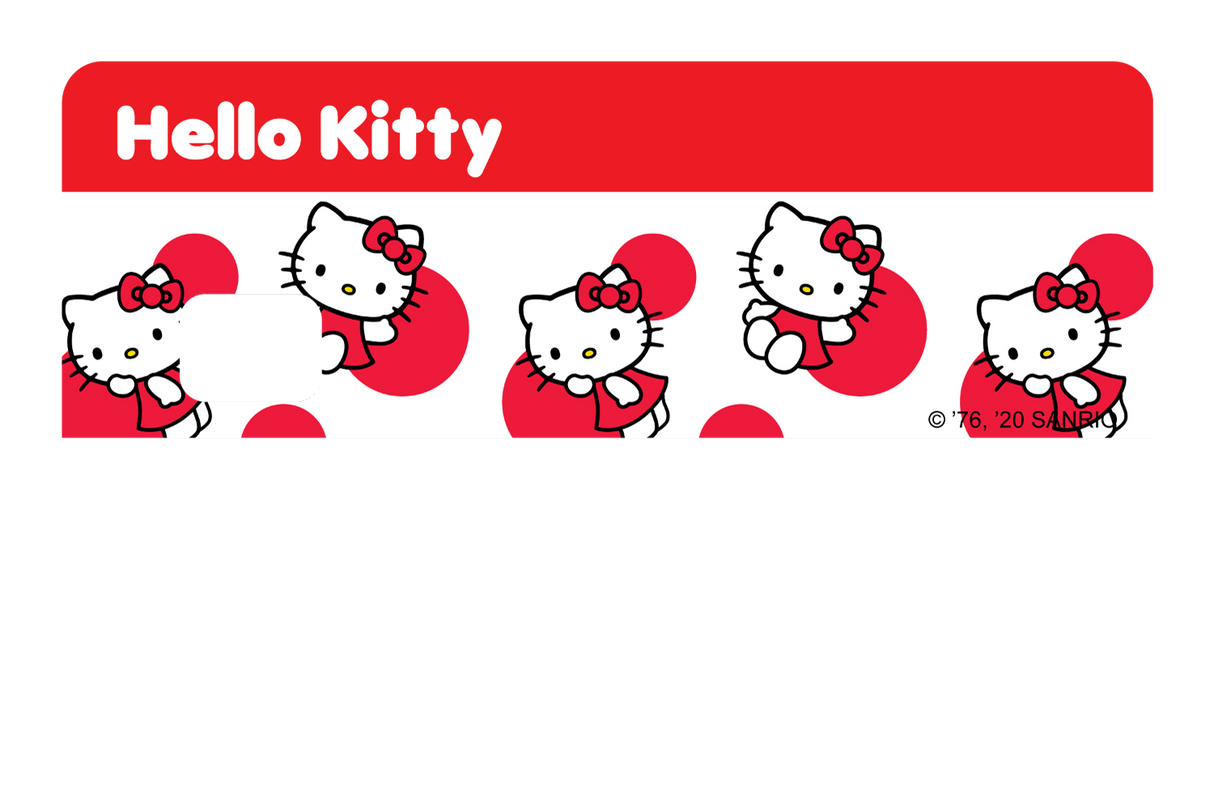 My Red Dress - Card Covers - Sanrio: Hello Kitty - CUCU Covers