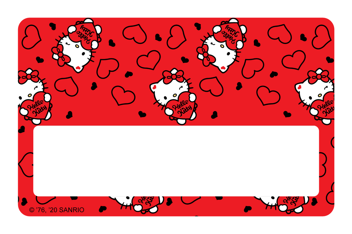 Hearts for you - Card Covers - Sanrio: Hello Kitty - CUCU Covers