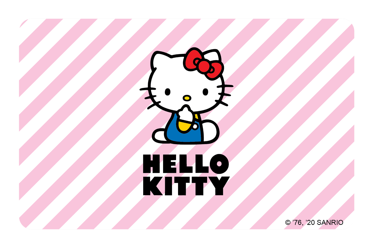 Hello Kitty Pink Stripes