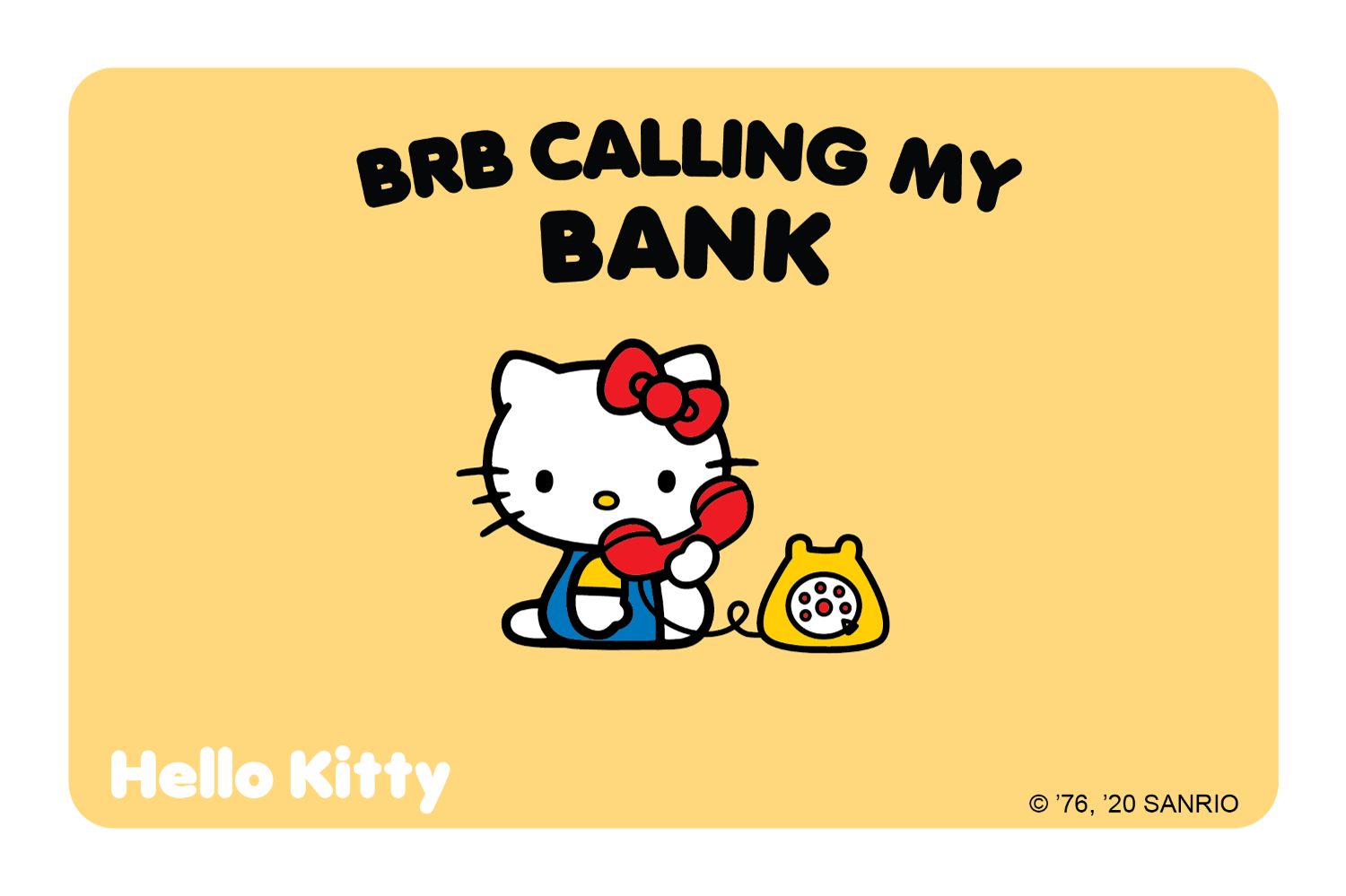 Hello Kitty Debit Card Designs