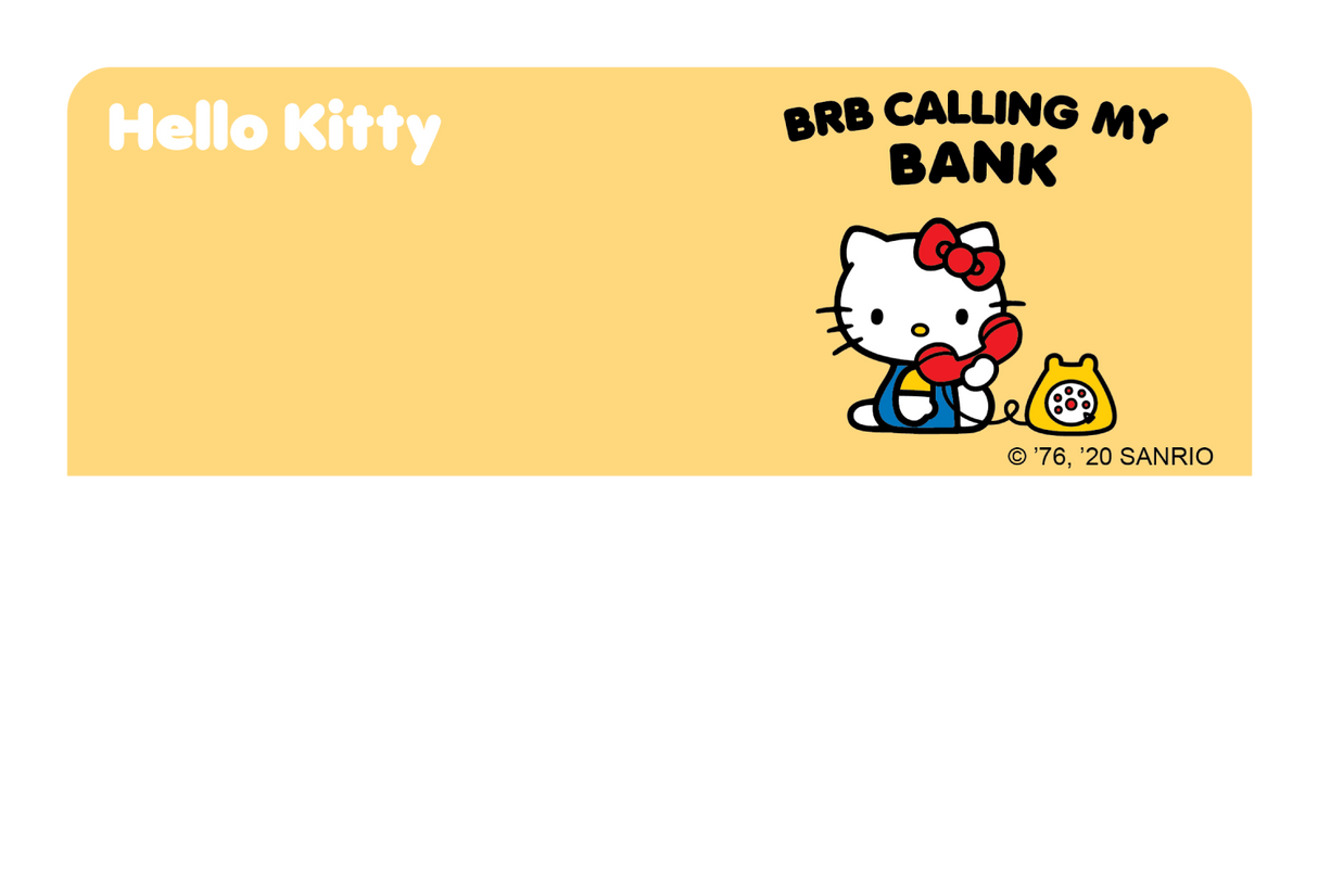 BRB - Card Covers - Sanrio: Hello Kitty - CUCU Covers