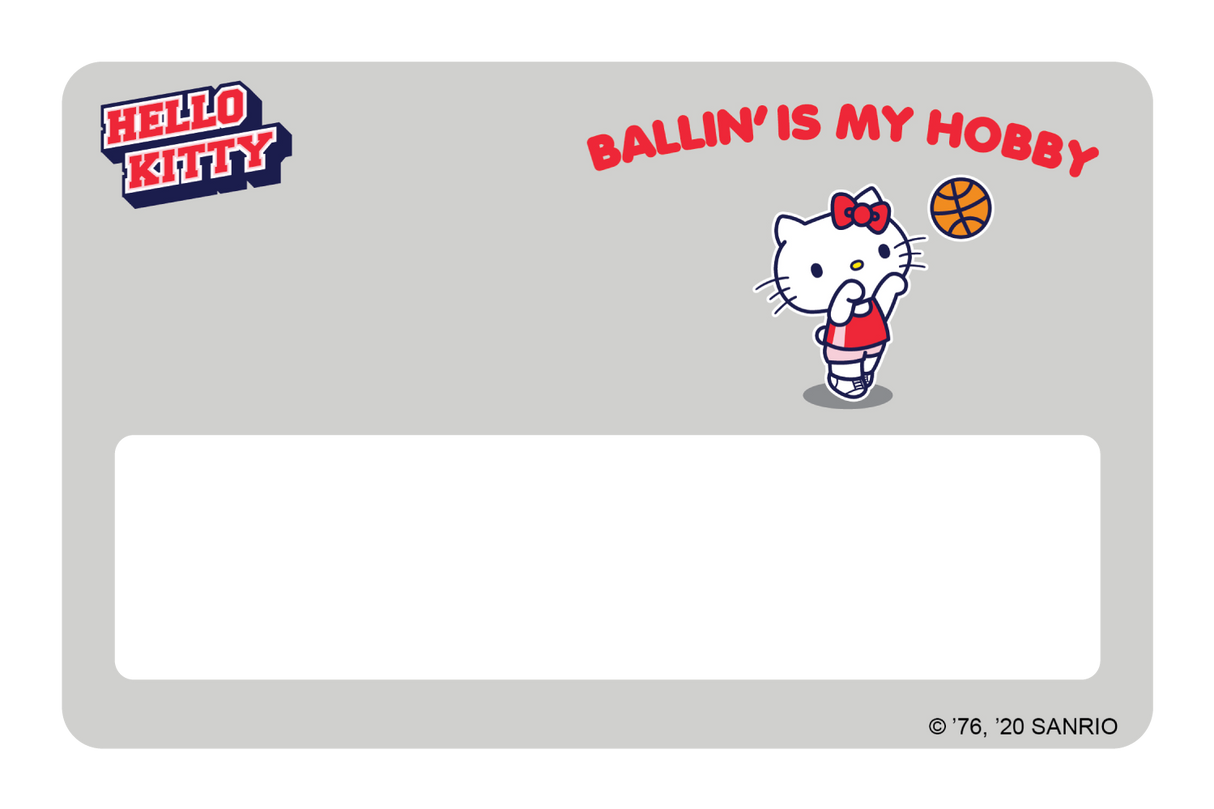 Ballin' Is My Hobby - Card Covers - Sanrio: Hello Kitty - CUCU Covers