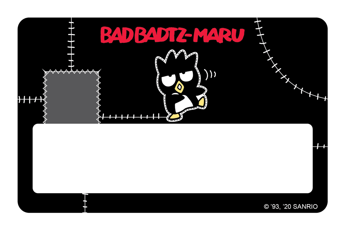 Stitched Up - Card Covers - Sanrio: Bad Badtz-Maru - CUCU Covers