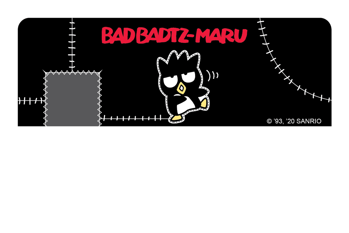 Stitched Up - Card Covers - Sanrio: Bad Badtz-Maru - CUCU Covers