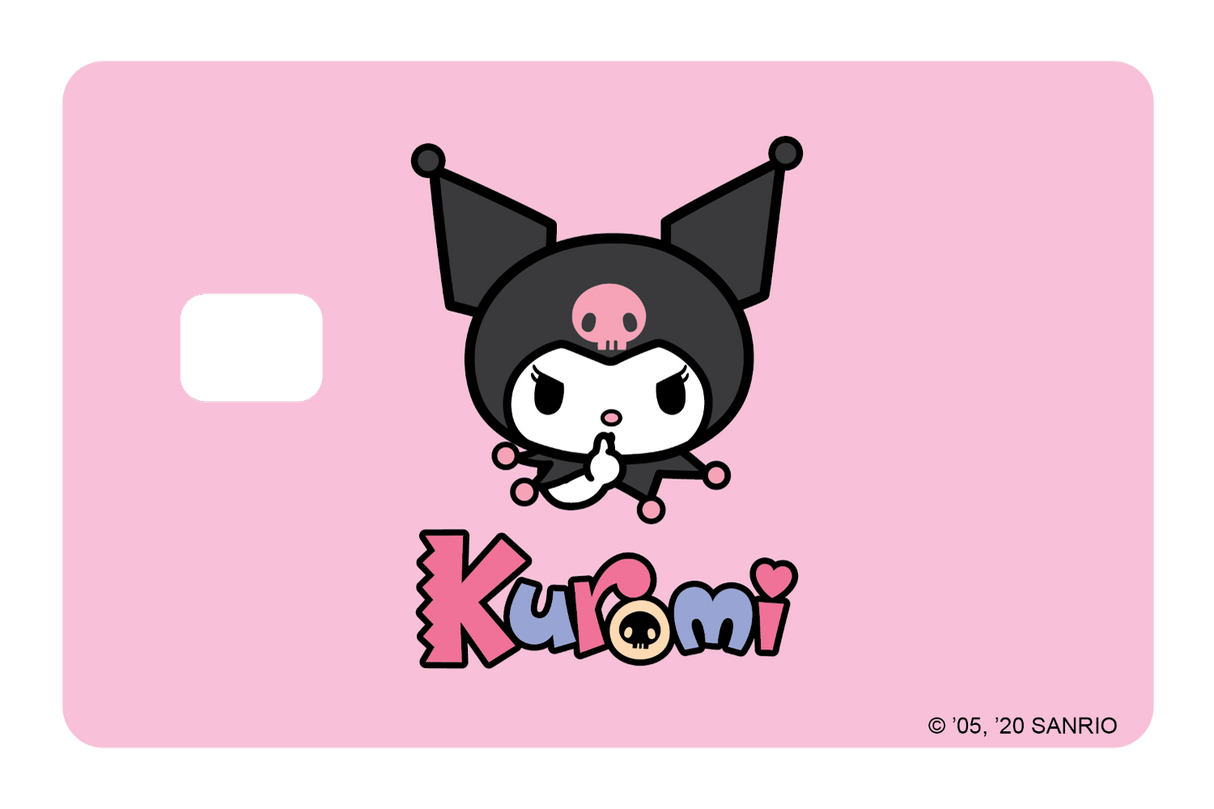 Keep Quiet - Card Covers - Sanrio: Kuromi - CUCU Covers