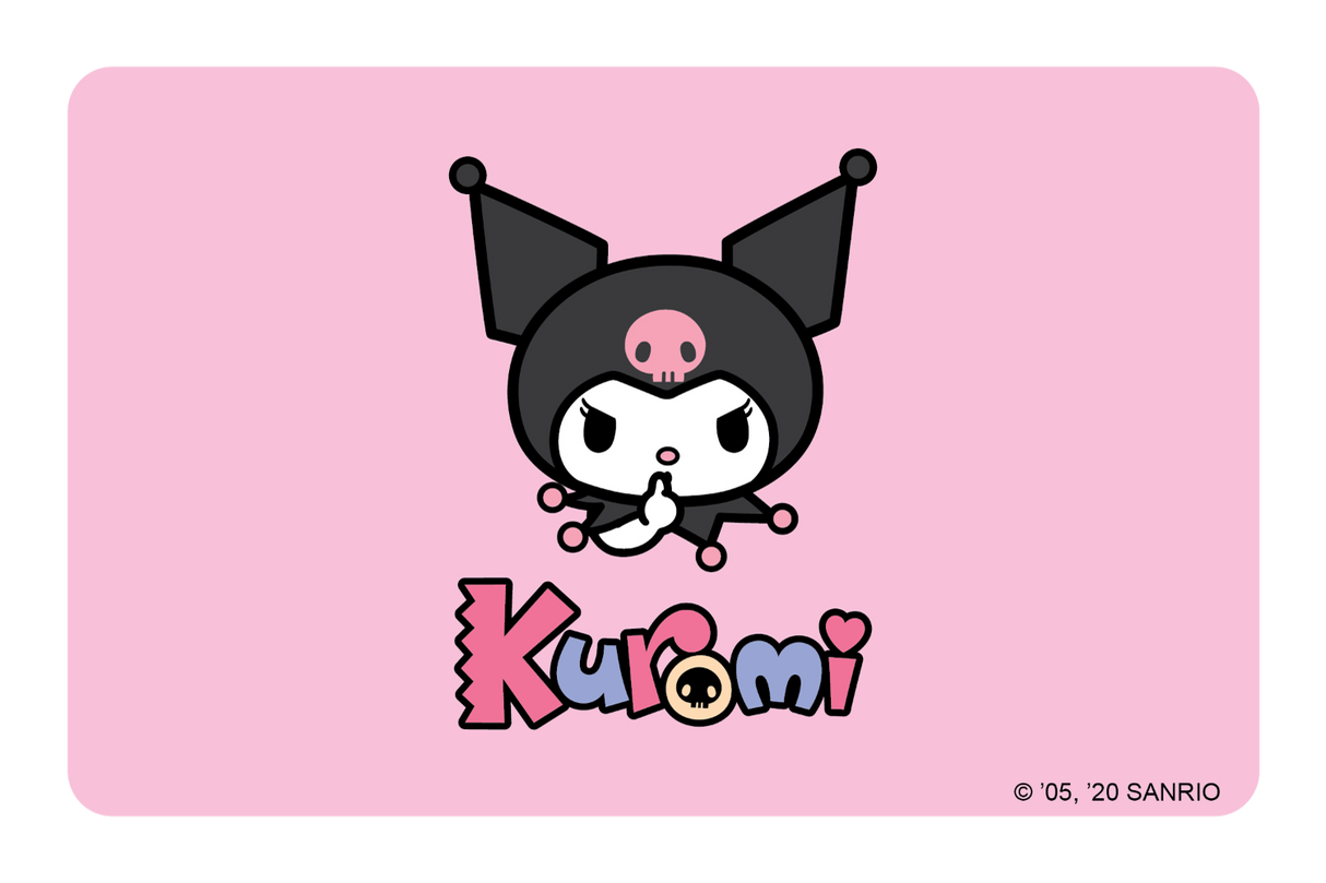 Keep Quiet - Card Covers - Sanrio: Kuromi - CUCU Covers