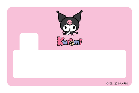 Keep Quiet - Card Covers - Sanrio: Kuromi - CUCU Covers