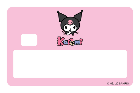 Keep Quiet - Card Covers - Sanrio: Kuromi - CUCU Covers