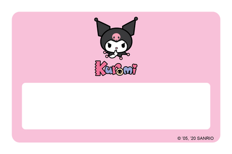 Keep Quiet - Card Covers - Sanrio: Kuromi - CUCU Covers