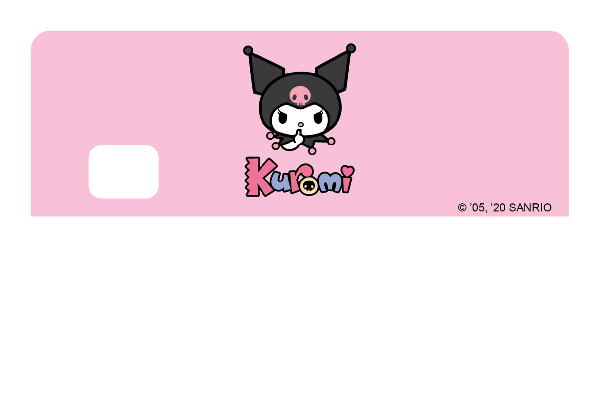 Keep Quiet - Card Covers - Sanrio: Kuromi - CUCU Covers