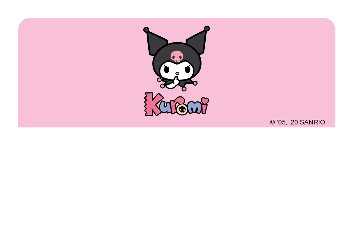 Keep Quiet - Card Covers - Sanrio: Kuromi - CUCU Covers