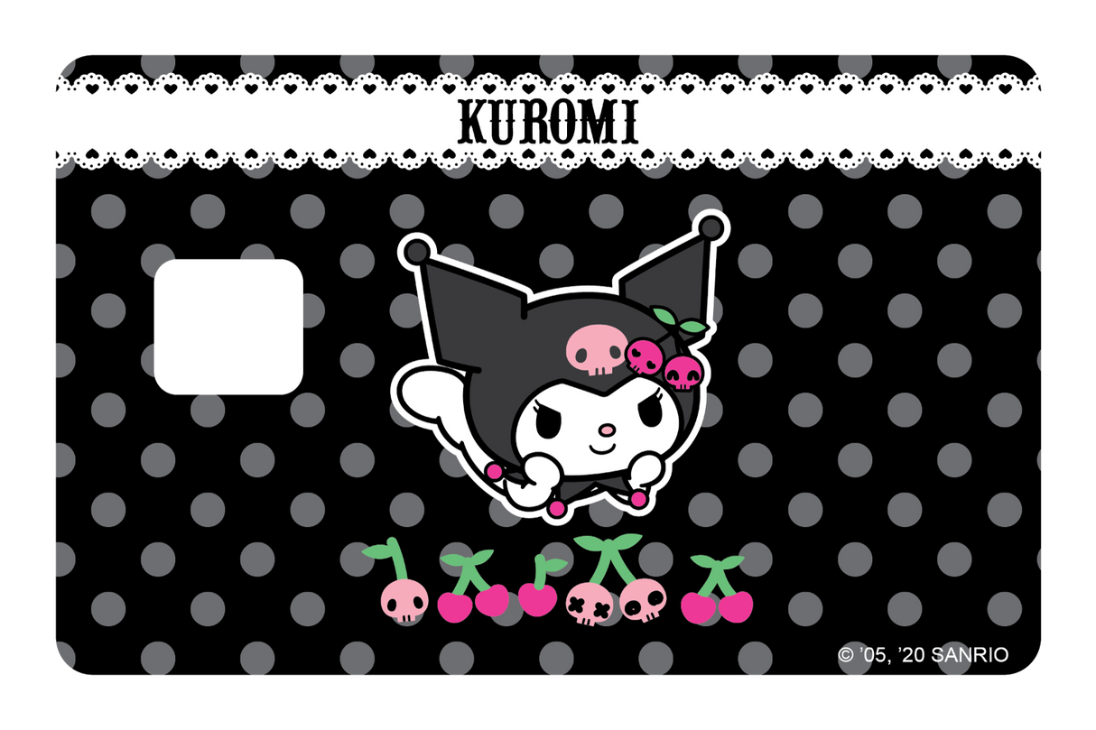 Hanging Out - Card Covers - Sanrio: Kuromi - CUCU Covers