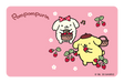 Picking Strawberrys - Card Covers - Sanrio: Pompompurin - CUCU Covers