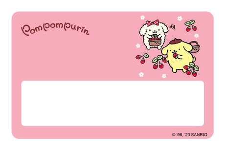 Picking Strawberrys - Card Covers - Sanrio: Pompompurin - CUCU Covers