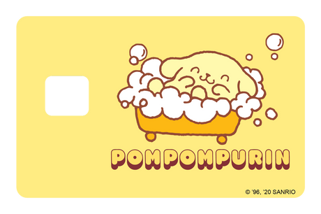 Bath Time - Card Covers - Sanrio: Pompompurin - CUCU Covers