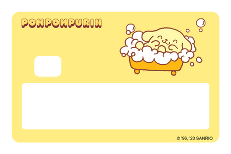 Bath Time - Card Covers - Sanrio: Pompompurin - CUCU Covers