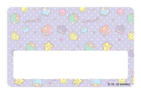 Twin Stars and Macarons - Card Covers - Sanrio: Little Twin Stars - CUCU Covers