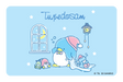 Feeling Drowsy - Card Covers - Sanrio: Tuxedosam - CUCU Covers