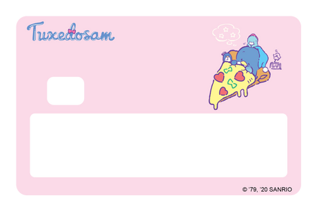 Pizza Dreams - Card Covers - Sanrio: Tuxedosam - CUCU Covers