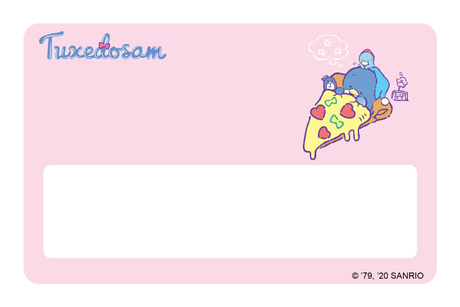 Pizza Dreams - Card Covers - Sanrio: Tuxedosam - CUCU Covers