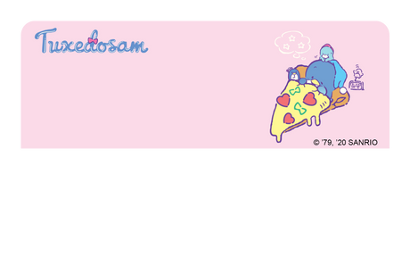 Pizza Dreams - Card Covers - Sanrio: Tuxedosam - CUCU Covers