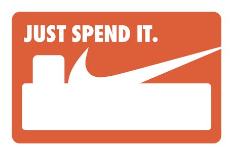 Just Spend It. Orange - Card Covers - Originals - CUCU Covers