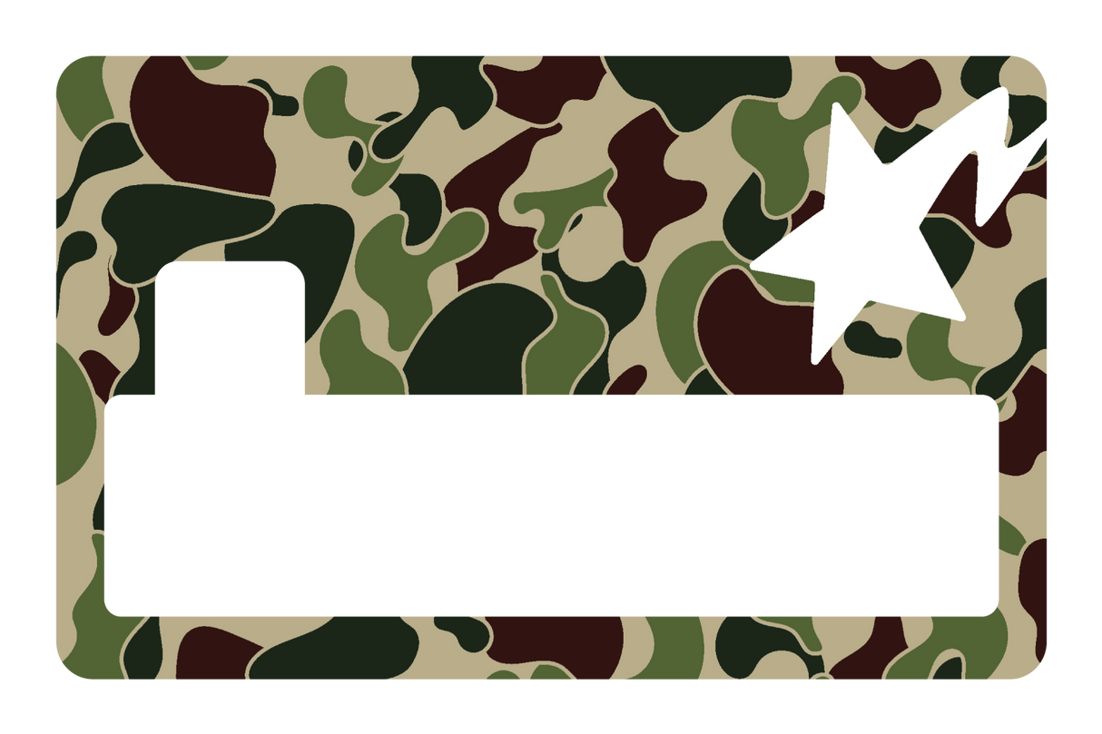 Ape Star Camo - Card Covers - Originals - CUCU Covers