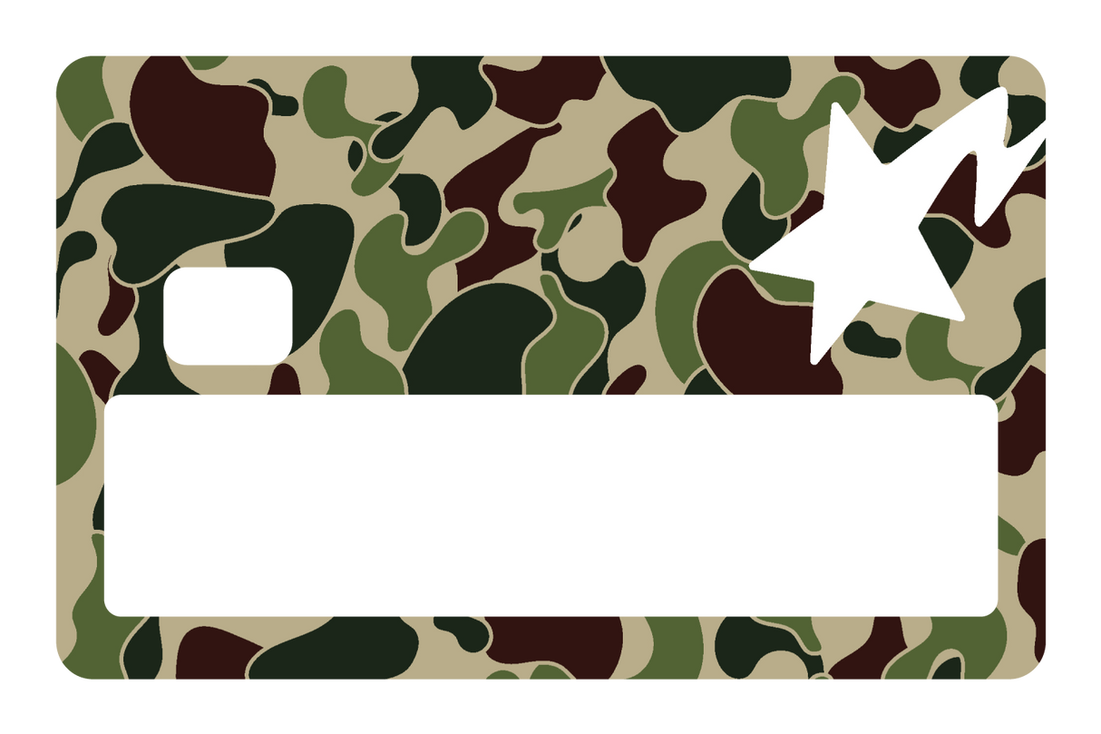 Ape Star Camo - Card Covers - Originals - CUCU Covers