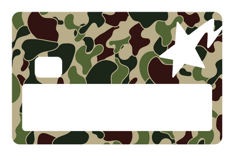 Ape Star Camo - Card Covers - Originals - CUCU Covers