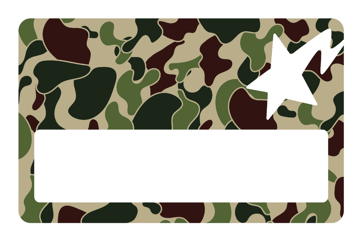 Ape Star Camo - Card Covers - Originals - CUCU Covers