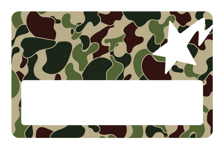 Ape Star Camo - Card Covers - Originals - CUCU Covers