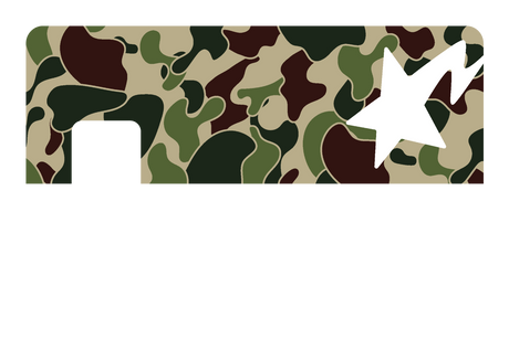 Ape Star Camo - Card Covers - Originals - CUCU Covers