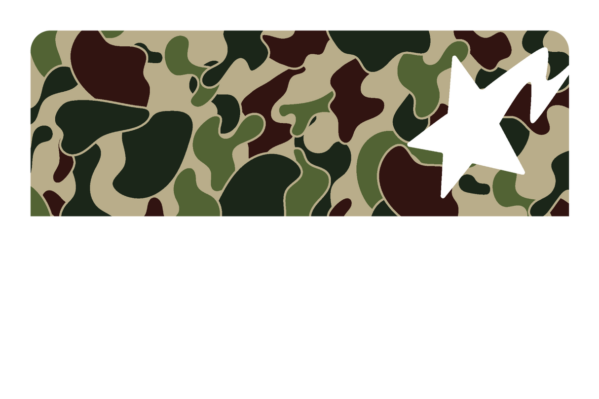 Ape Star Camo - Card Covers - Originals - CUCU Covers