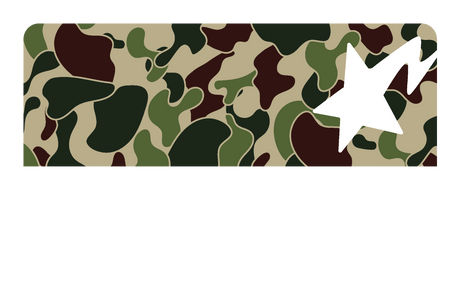 Ape Star Camo - Card Covers - Originals - CUCU Covers