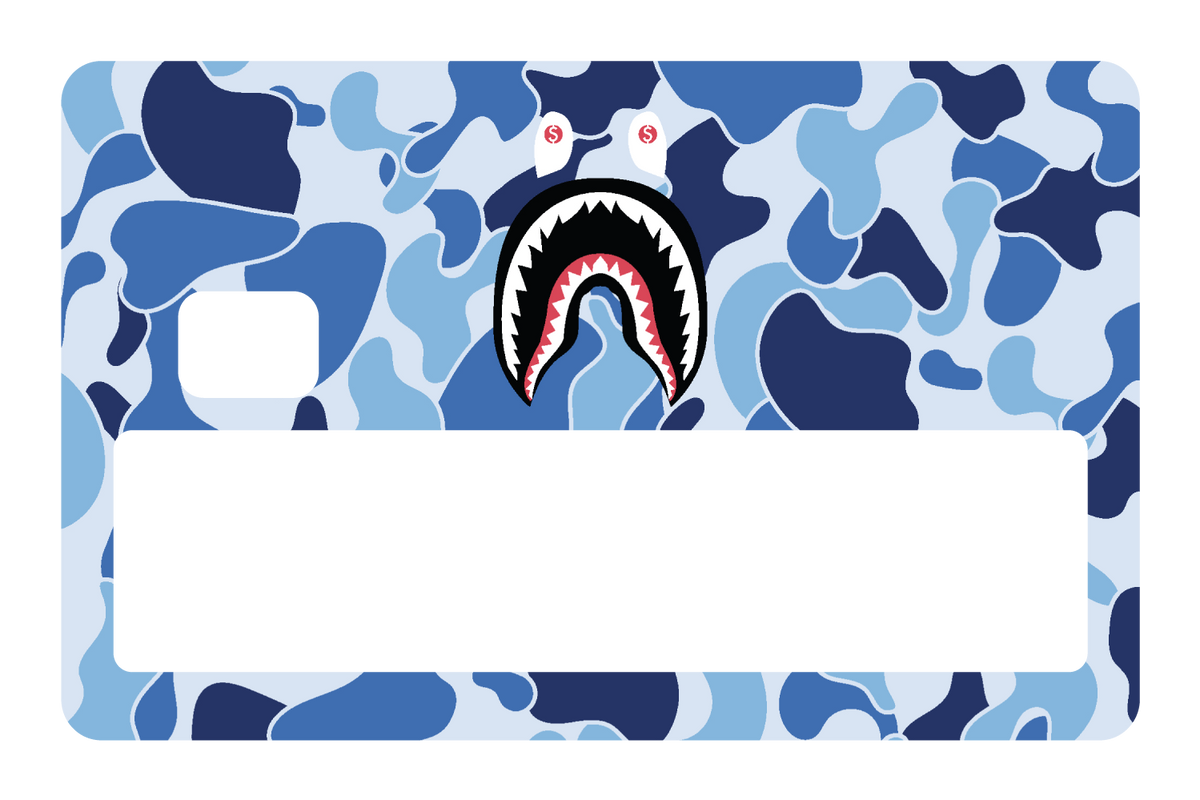 Ape Shark Blue - Card Covers - Originals - CUCU Covers