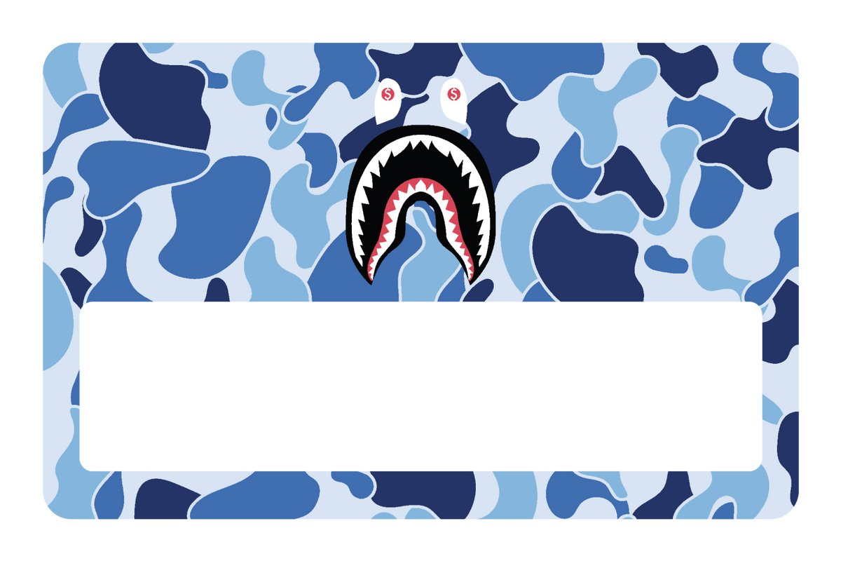 Ape Shark Blue - Card Covers - Originals - CUCU Covers
