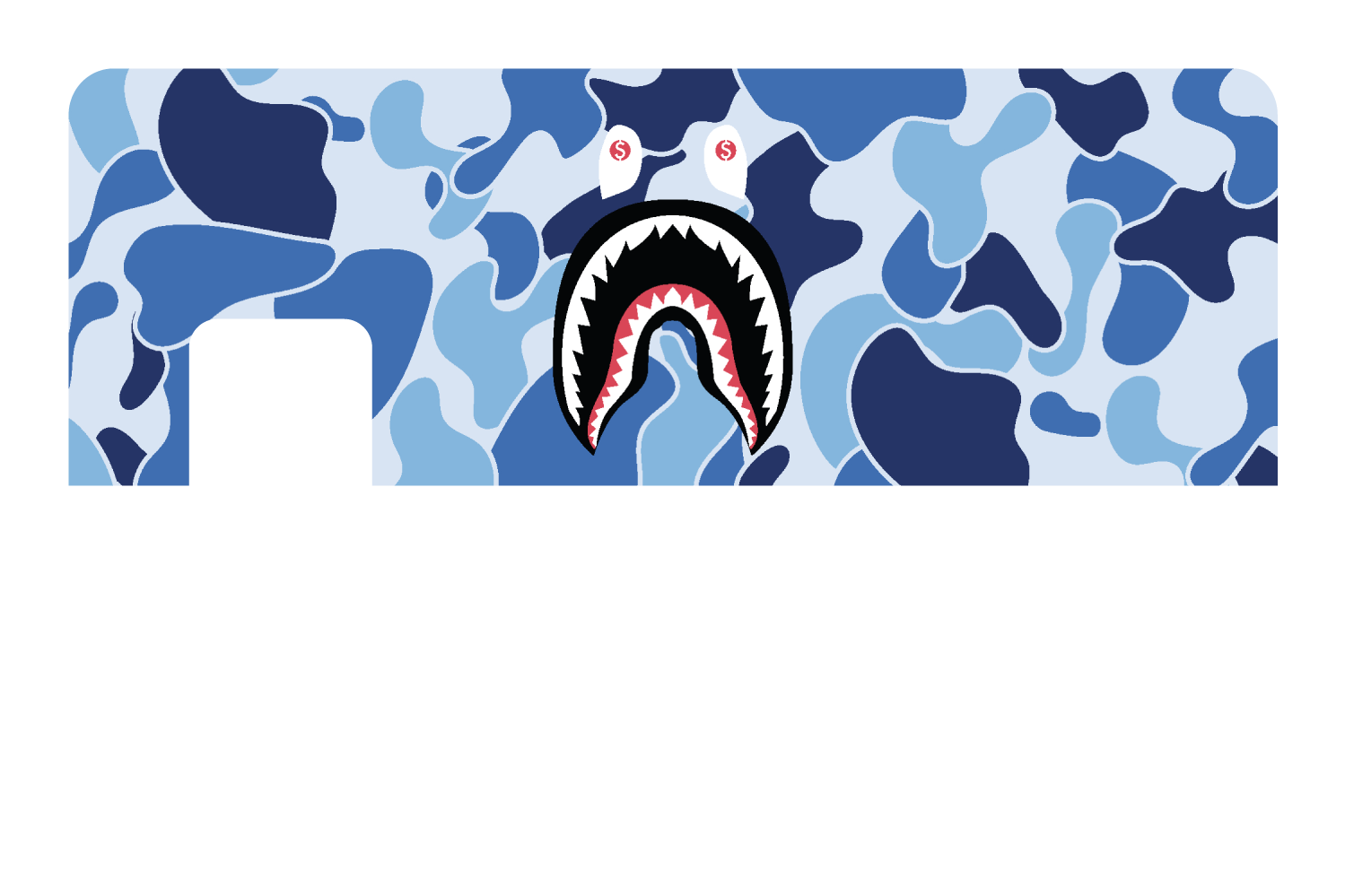 Ape Shark Blue - Card Covers - Originals - CUCU Covers