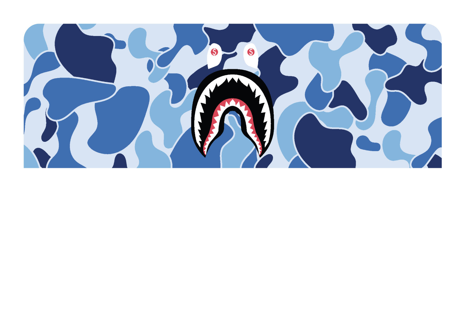 Ape Shark Blue - Card Covers - Originals - CUCU Covers