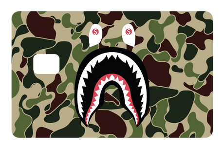 Ape Shark Camo - Card Covers - Originals - CUCU Covers