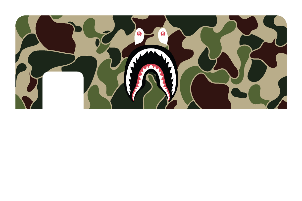 Ape Shark Camo - Card Covers - Originals - CUCU Covers