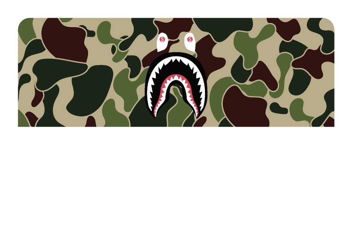 Ape Shark Camo - Card Covers - Originals - CUCU Covers