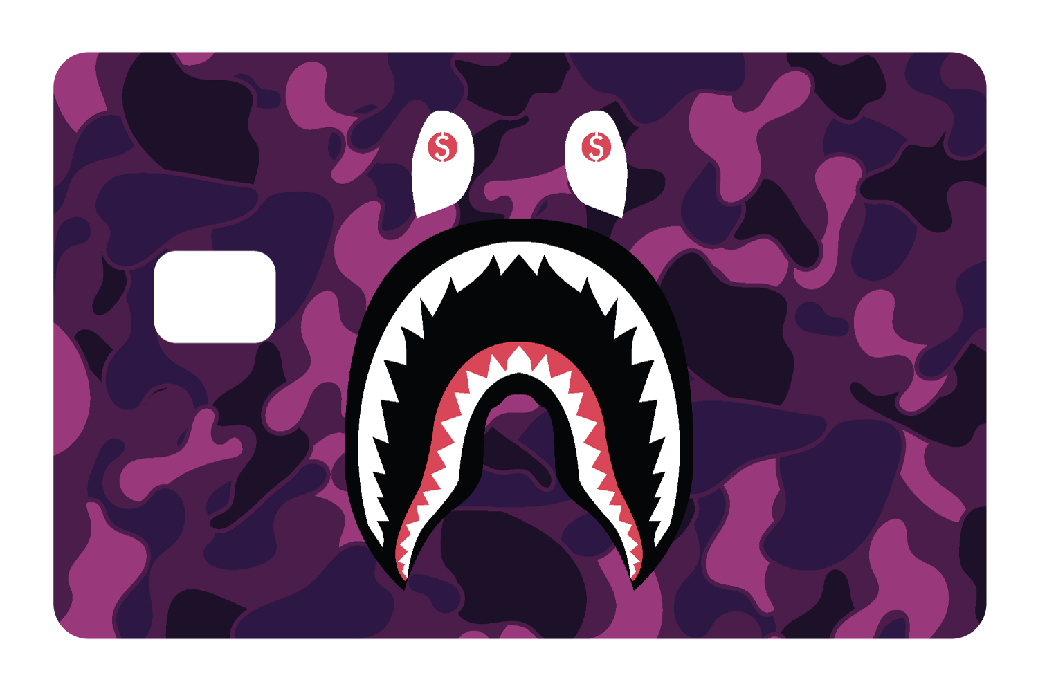 Ape Shark Purple - Card Covers - Originals - CUCU Covers