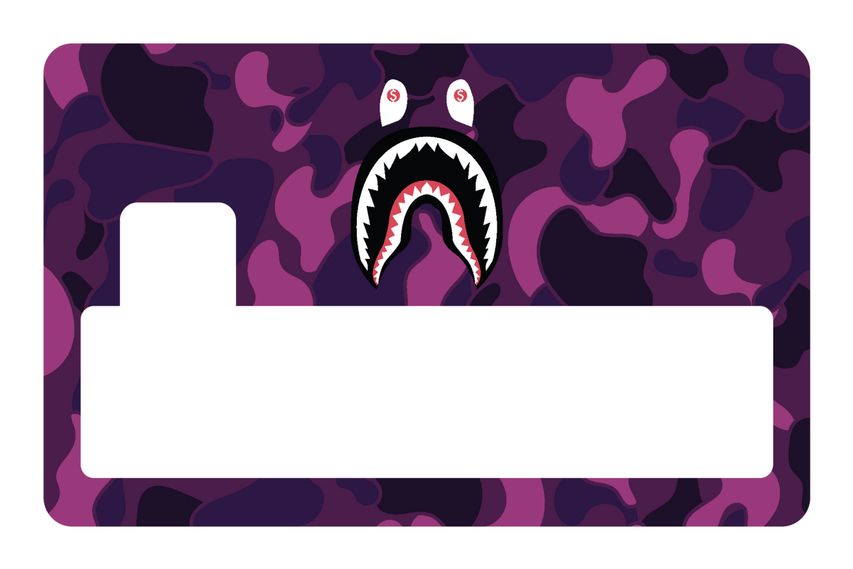 Ape Shark Purple - Card Covers - Originals - CUCU Covers
